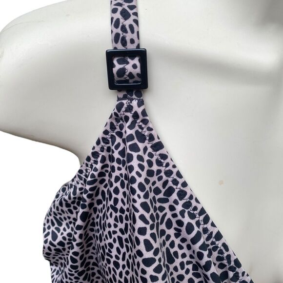 Fantasie Madagascar Underwire One piece Swimsuit twist front slimming US 40E - Picture 11 of 16